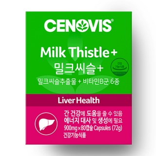 세노비스 밀크씨슬 플러스, 80정, 1개