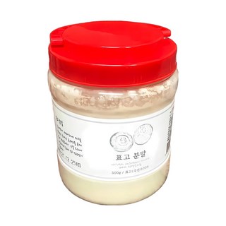 국산 참나무 재배 표고버섯 가루 500g 건표고버섯 분말 표고가루 분말표고, 1개