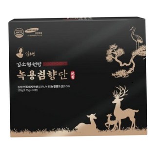 김소형 원방 녹용침향단 32환 3.75g x 32환, 3개, 120g