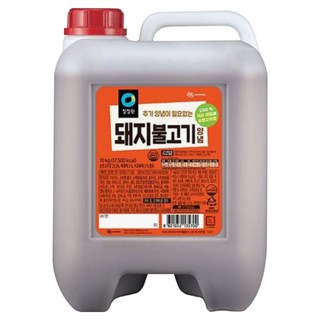 청정원 돼지불고기 양념, 10kg, 1개