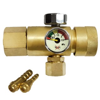 미니 조정기 초소형 레귤레이터, 1개, 산소조정기 고급형 황동