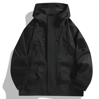 YANGTA 아웃도어 야외 등산 남녀 공용 봄 가을 도보 모자 달린 바람 막이