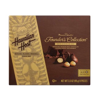 하와이안 호스트 파운더스 컬렉션 밀크 초콜렛, 1개, 99g