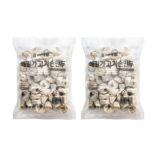 봉평메밀가 메밀고기손만두 1+1 1.4kgX2봉 / 도매 업소용 메밀 손만두, 2개, 1.4kg