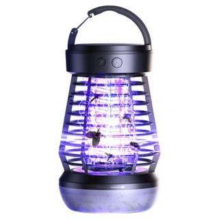 2025년형 NUNUHANA LED 자외선 모기퇴치기 DM56, ZXS-F4406(블랙)