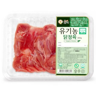 올계 자연방목 맛있는 유기농 닭다리살 냉동 닭정육, 300g, 1개