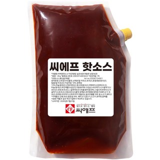 씨에프핫소스 매운 불족발 닭발 만능 고기 양념 볶음, 1개, 2kg