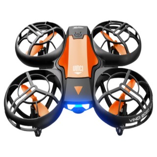 우노 어린이 입문용 교육용 미니 드론, 오렌지 배터리 1개 추가, 1개