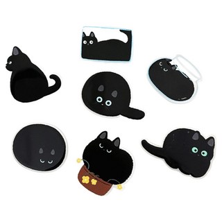 MDC 검은고양 친구들 뱃지 7종세트 / 강아지 브로치 와펜세트