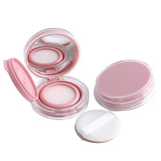 네일룸 미니 에어쿠션 케이스 팩트용기, 1개, 핑크