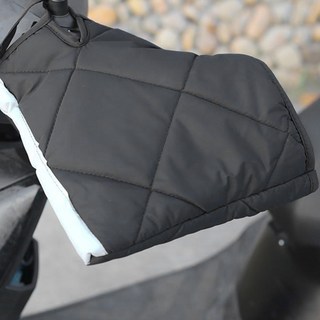 런버드 퀄팅 방한토시 오토바이 자전거, 블랙