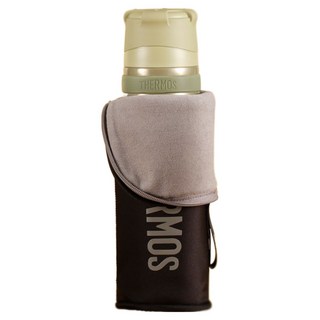 THERMOS 써모스 FFX-751K 보온병전용 보틀커버 물병 케이스 파우치, 블랙그레이, 750ml