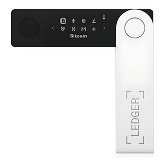 Ledger Nano X 렛저 나노 X 비트코인 하드웨어 지갑 Ledger콜드월렛 지갑 블루투스 오닉스 블랙 새 제품 밀봉, 1개