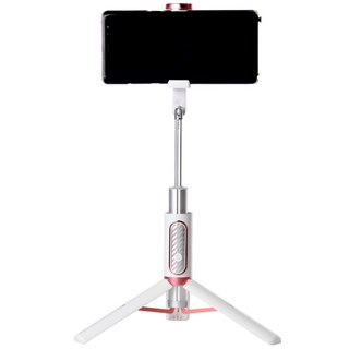 [마크제트 셀카봉의 일체형 디자인과 리모컨]