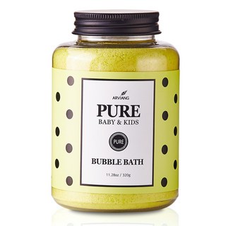 아르비앙 유아용 퓨어 버블바스 거품입욕제 수분촉촉 편백, 320g, 1개