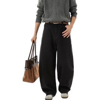 유루 남성용 와이드핏 곡선절개 캐주얼 카고팬츠 / MK2444