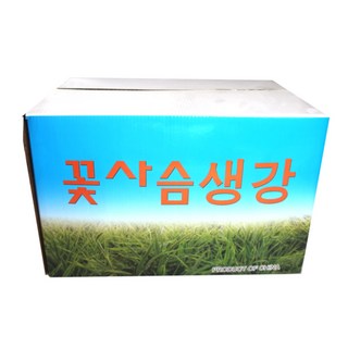 10kg 수입생강[특품] 세척생강 중국산생강 식당 업소용 급식 도매, 1개