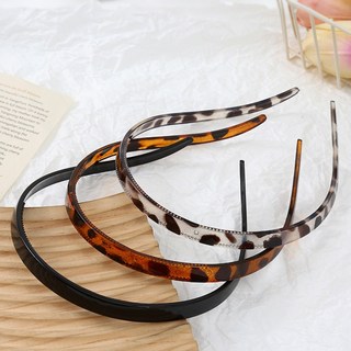 엔틱감성 귀안아픈 호피 얇은 머리띠 3종세트