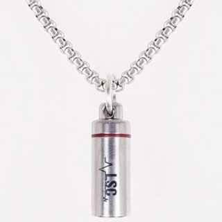 생명캡슐 LSC ST목걸이세트 무료각인 협심증약 심근경색 스텐트시술 설하정 니트로글리세린 휴대 목걸이