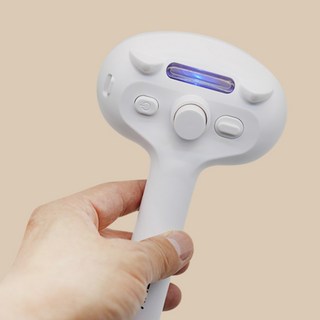 (스팀+살균) FELIV 스팀 살균 브러쉬 강아지 빗 애완견 고양이 빗, 1개, 화이트