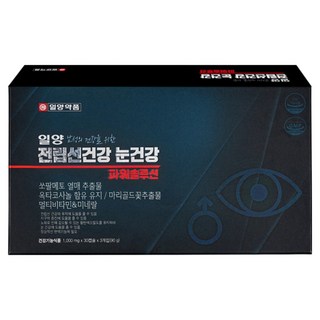 일양약품 전립선건강 눈건강 파워 솔루션 1개월분(1000mg X 30캡슐), 3세트, 30회분