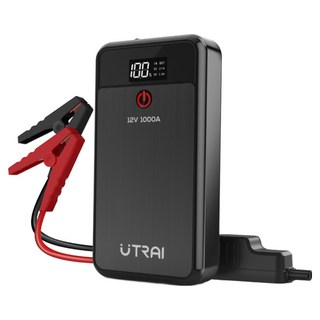 UTRAI JS-Air 에어 점프 스타터 보조배터리 휴대용 자동차 충전기, JS-12B, 1개, 2000mAh
