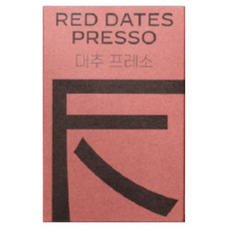 TEAOUS 대추 프레소, 1박스, 12개입, 264g