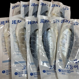 100% 국산 제주산 저염 순살 고등어, 10개, 130g