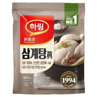 하림 삼계탕 진, 900g, 1개