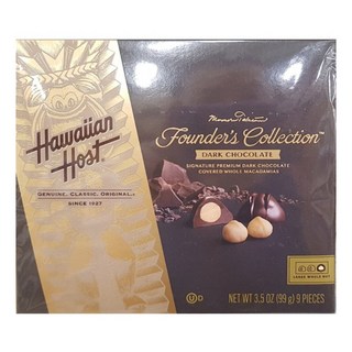 하와이안호스트 파운더스 컬렉션 다크 초콜릿, 99g, 1개