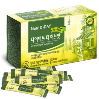 뉴트리디데이 다이어트 티 허브맛, 1.5g, 90개입, 1개