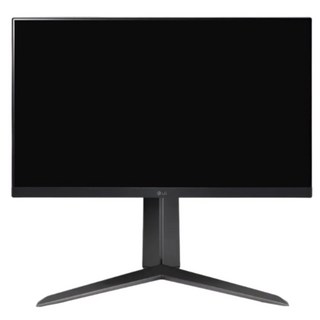 [LG 24gs65f 모니터의 스탠드와 뒷면 디자인 이미지]
