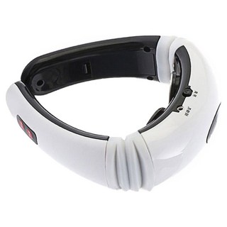 HT 휴대용 스마트 저주파 무선 목 안마기 거북목 스트레스 해소 방지 경추마사지 지인선물, 경추마사지기, 1개