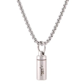 생명캡슐 LSC S물방울 목걸이 무료각인 협심증약 심근경색 스텐트시술 설하정 니트로글리세린, 1개