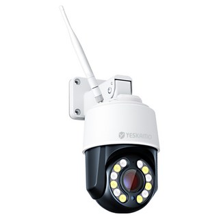 YESKAMO 예스카모 10배 광학줌 800만 초고화소 무선 CCTV 카메라, 1개