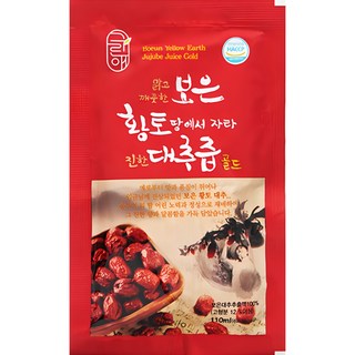 그린애 보은 황토대추즙 110ml 30팩, 1개, 3.3L