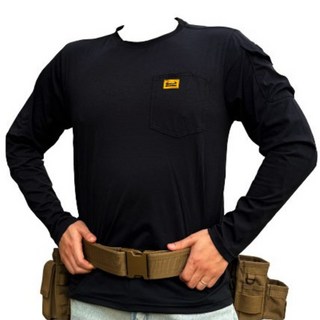 블랙불 워크웨어 무지 롱슬리브 (블랙)