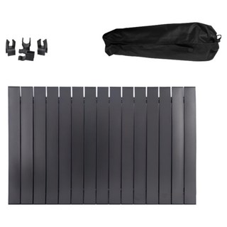 캠핑 웨건 카트 상판 접이식 야외 롤 테이블 (웨건 미포함), 1개, 블랙