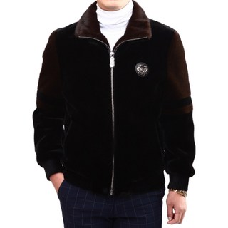 샤인힐즈 겨울 남성 고급 모피 자켓 HUK8000