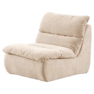 모프소파 1인 진공 압축 좌식 접이식 소파 겸용 체어 모듈 베드 리클라이너 의자, 오프화이트 발받침