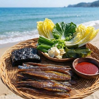 [무료배송]최고급 구룡포 해풍과메기 야채세트 [당일출고], 1개, 10미야채세트(20쪽)