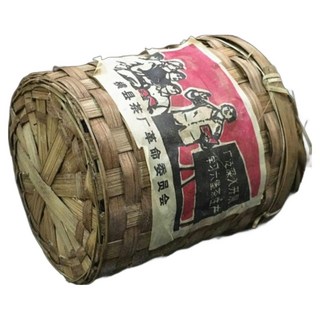 1990년대 광서 육보차 횡현 진장 문혁 흑차 산차 진년 노차 800g, 1개, 1개입