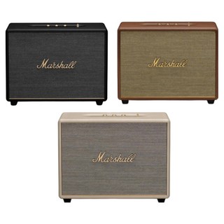 마샬 워번3 블루투스 스피커 크림 블랙 브라운 + 파우치, 크림/Cream