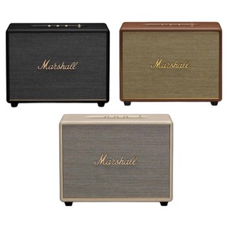 마샬 워번3 블루투스 스피커 크림 블랙 브라운 + 파우치, 브라운/Brown