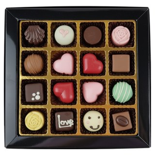 르헤브 발렌타인데이 화이트데이선물 수제초콜릿16구 [사랑하는마음]선물세트, 1세트, 르헤브 봉봉 16구, 160g