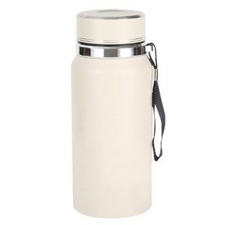 다쓱 보온 보냉 프리미엄 온도표시 스텐 스마트 텀블러, 1개, 600ml, 프리미엄 베이지