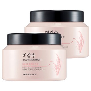 THE FACE SHOP 菲詩小舖 丰米水活卸妝霜, 400ml, 2罐