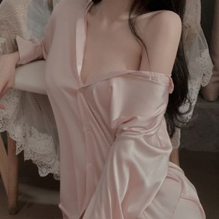 아델라 실크 셔츠st. 슬립