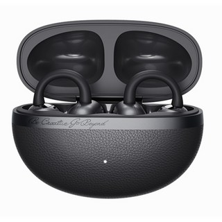 QCY CT06 오픈형 무선 블루투스 이어폰 스포츠 무선 이어셋, 소프트 블랙