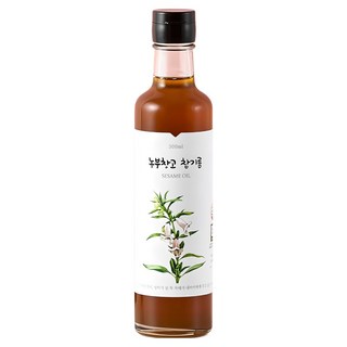 농부창고 [국산100%] 갖짠 저온압착 진한참기름, 1개, 300ml